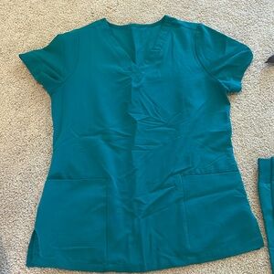 XS Mandala scrub jogger set